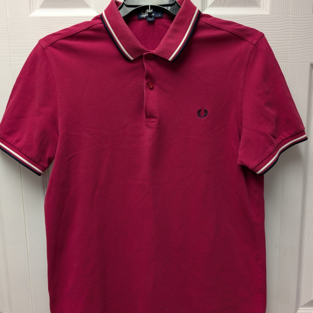 Fred Perry Polo Shirt - Dark Pink